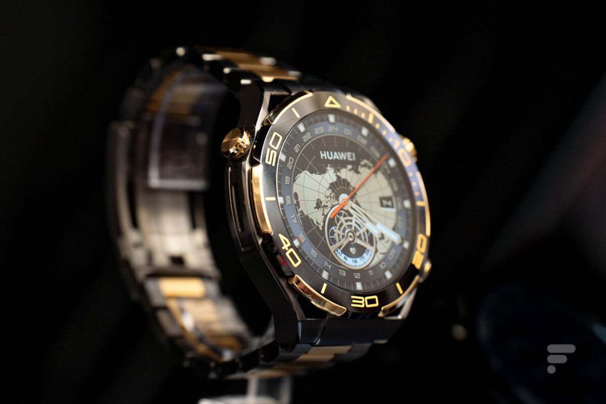 La Huawei Watch Ultimate Gold Edition