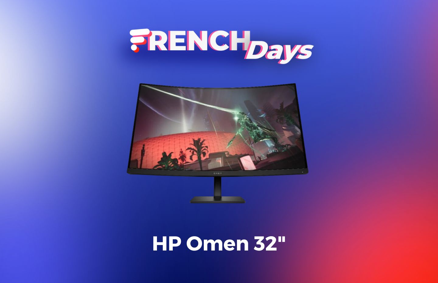 Excellent deal pour cet écran PC gaming incurvé de 32 pouces (QHD, 165 Hz)  pendant les French Days