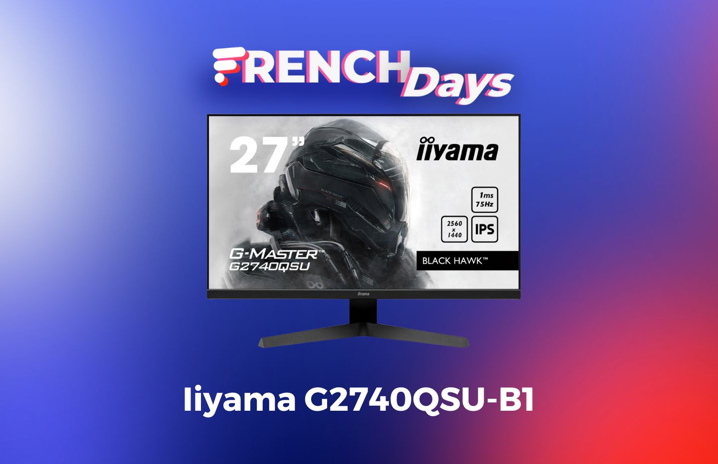 Ecran PC Iiyama 27 pouces - Promos Soldes Hiver 2024