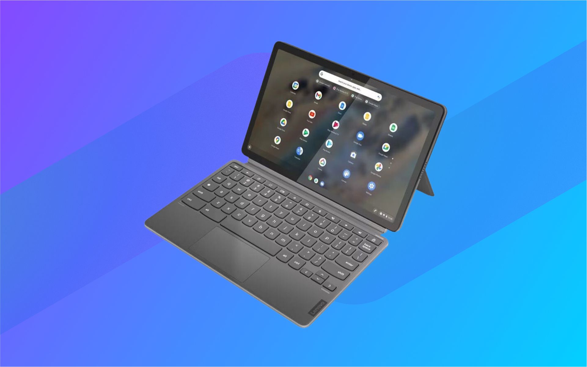 Lenovo : le modèle 2022 de la tablette + clavier sous ChromeOS est à -25 %
