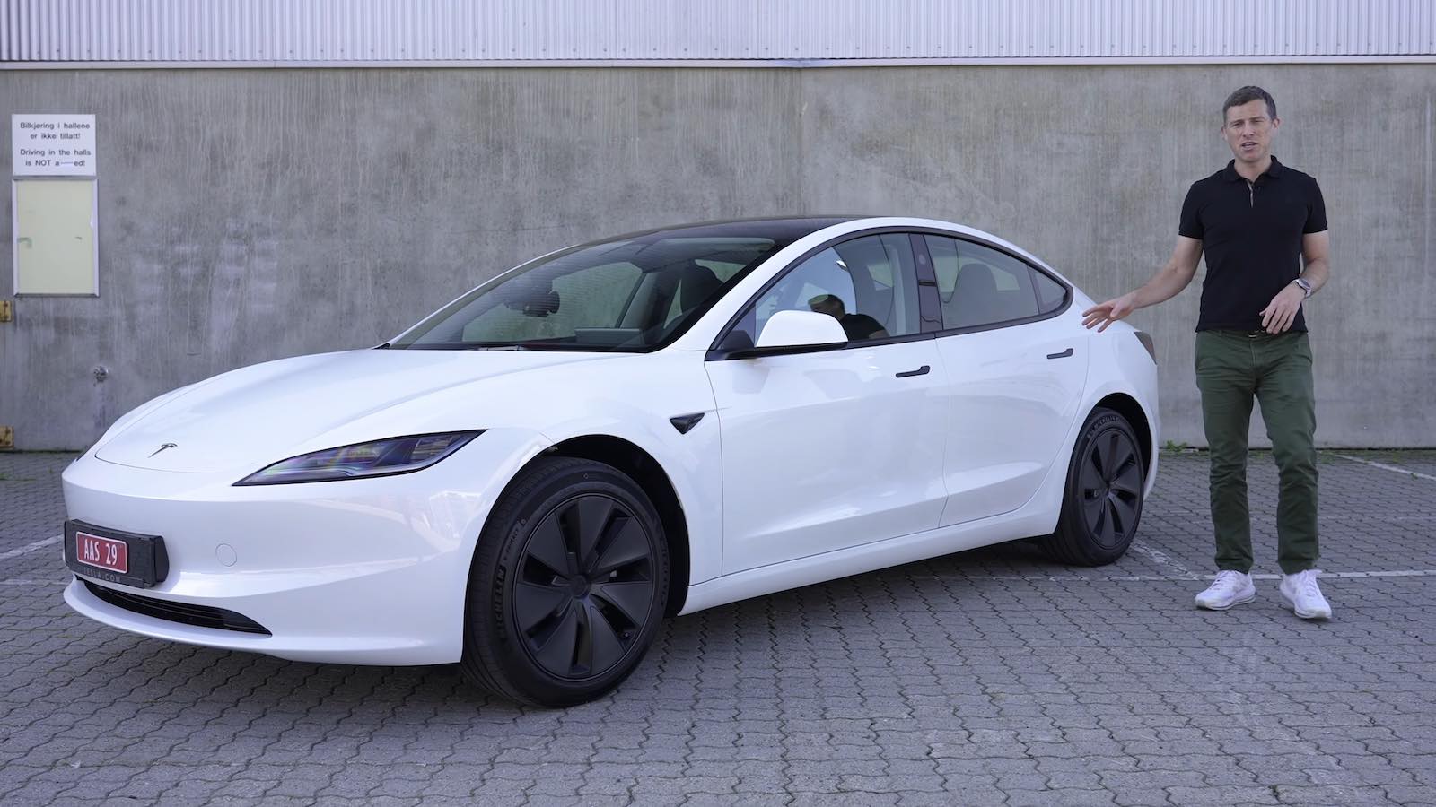 Nouvelle Tesla Model 3 restylée : les premières images en direct de l'essai  + impressions de conduite