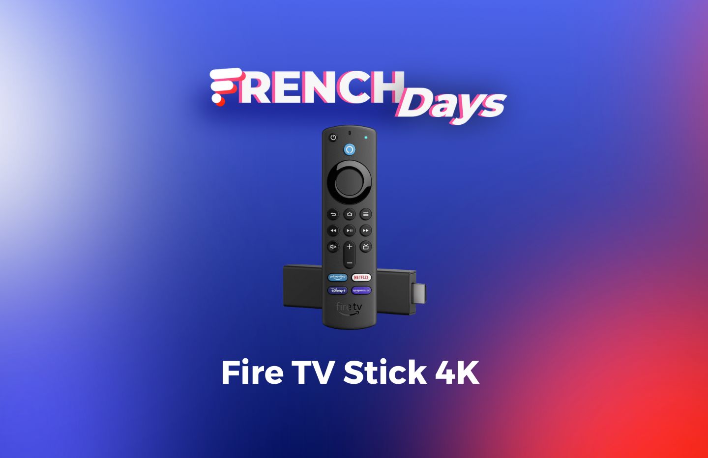 La télécommande  Fire TV Stick 4K fait son grand retour à moitié prix