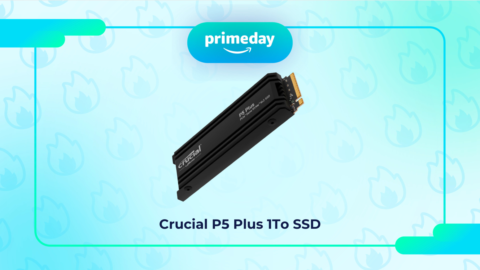 À seulement 65 €, ce SSD de 1 To compatible PC et PS5 est le super deal du  Prime Day