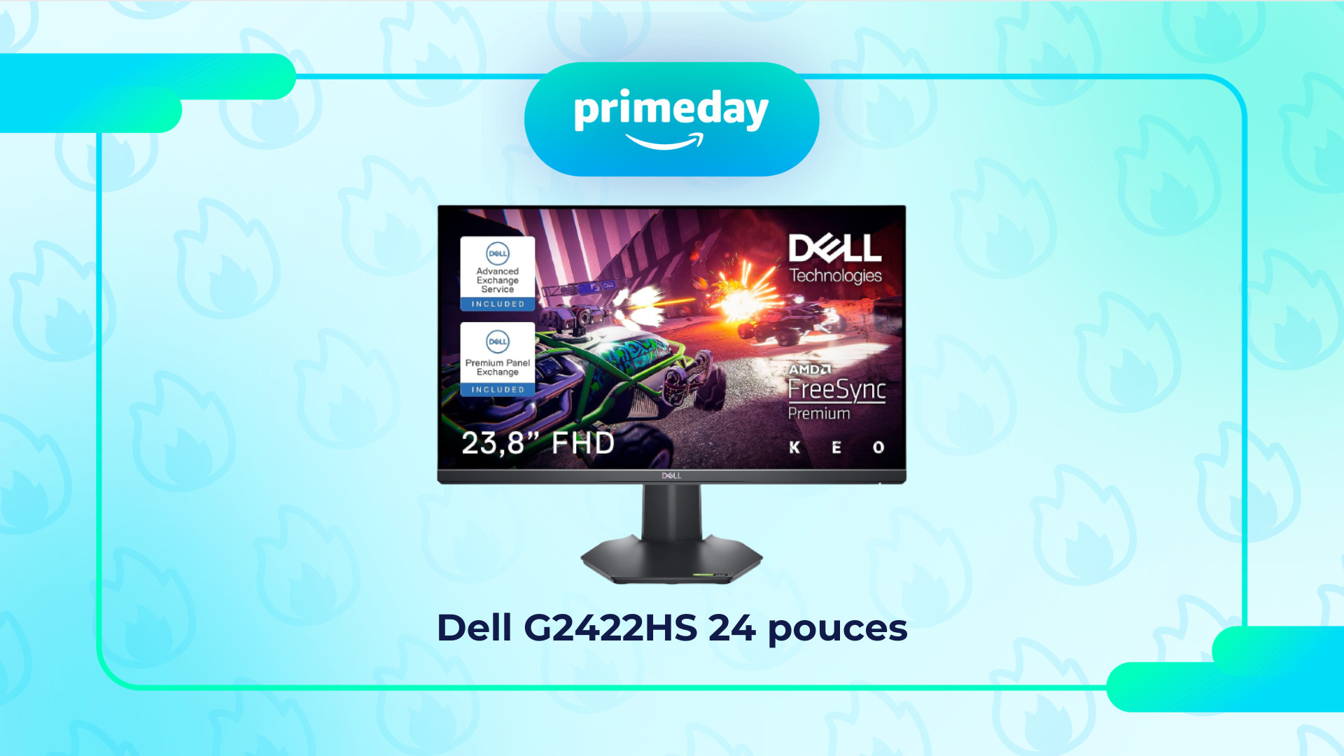Pas cher, cet écran Dell 24″ pour PC (165 Hz, G-Sync) ne coûte que 139 € au  Prime Day
