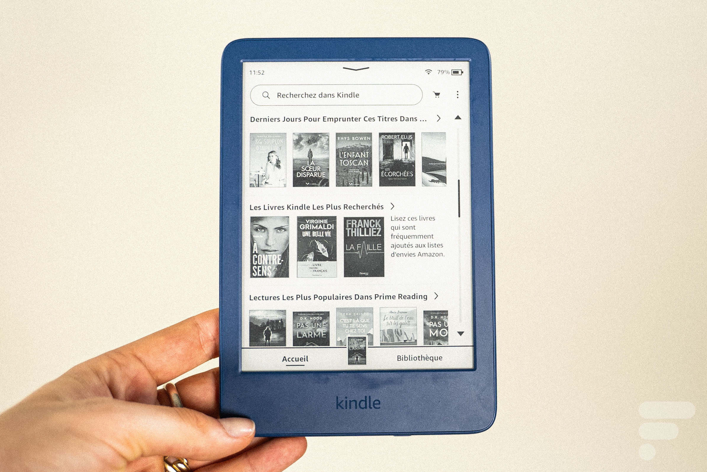 Kindle Paperwhite 2021 : enfin des écrans plus grands et de