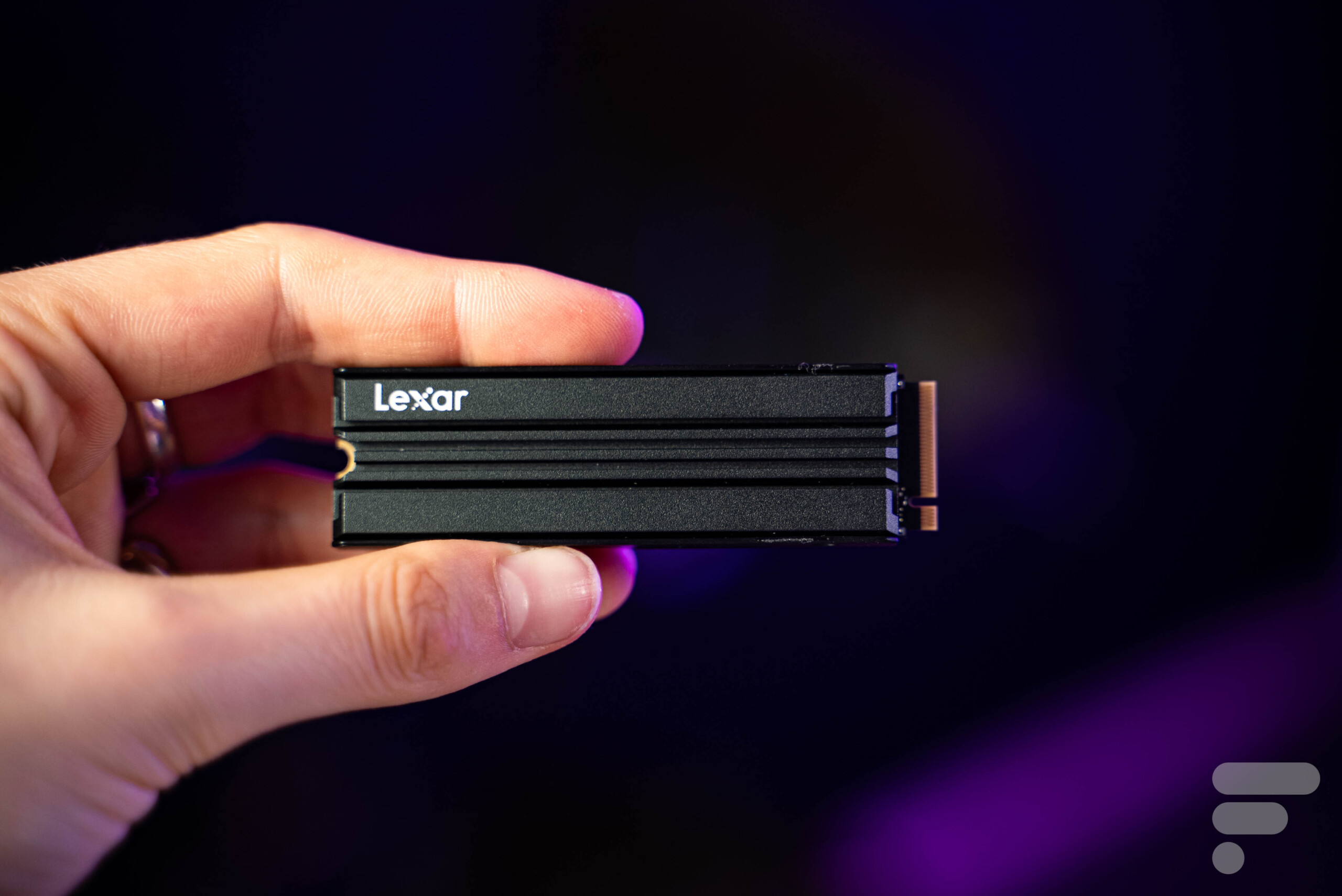 Lexar NM790 SSD interne 2To, M.2 2280 PCIe Gen4x4 NVMe 1.4 SSD, Jusqu'à  7400 Mo/s en lecture, 6500 Mo/s en écriture, pour PS5, les Passionnés de PC  et les Joueurs (LNM790X002T-RNNNG) 