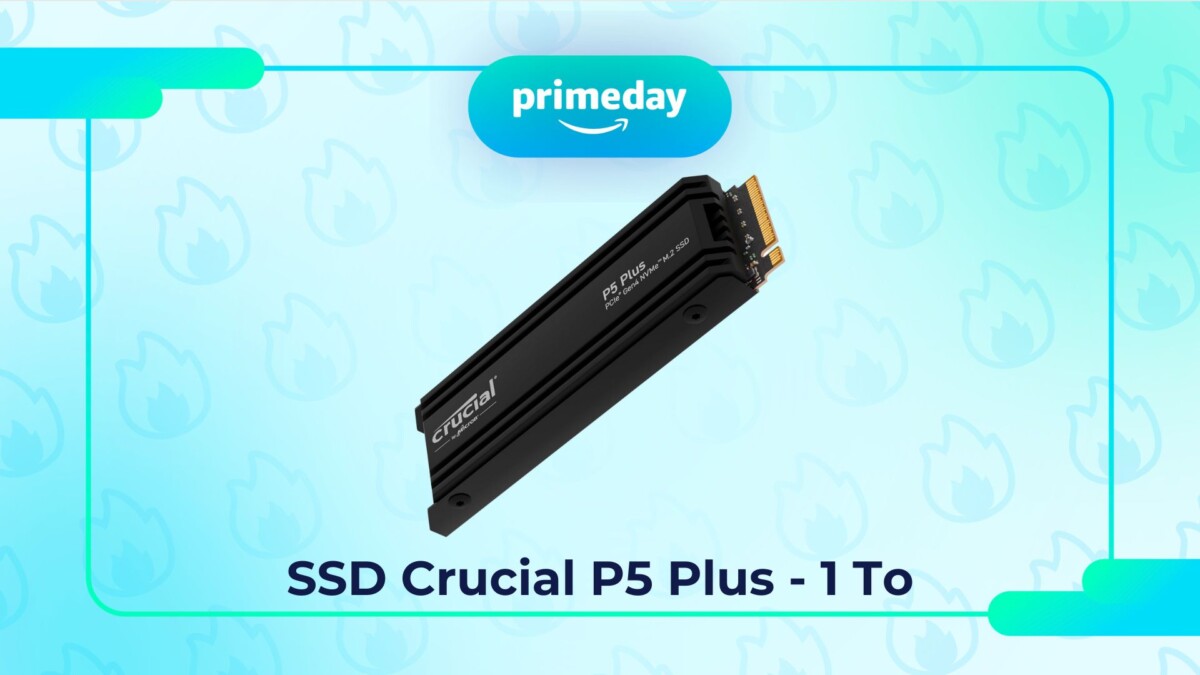 Amazon Prime Day - SSD Crucial P5 Plus - 1 To 