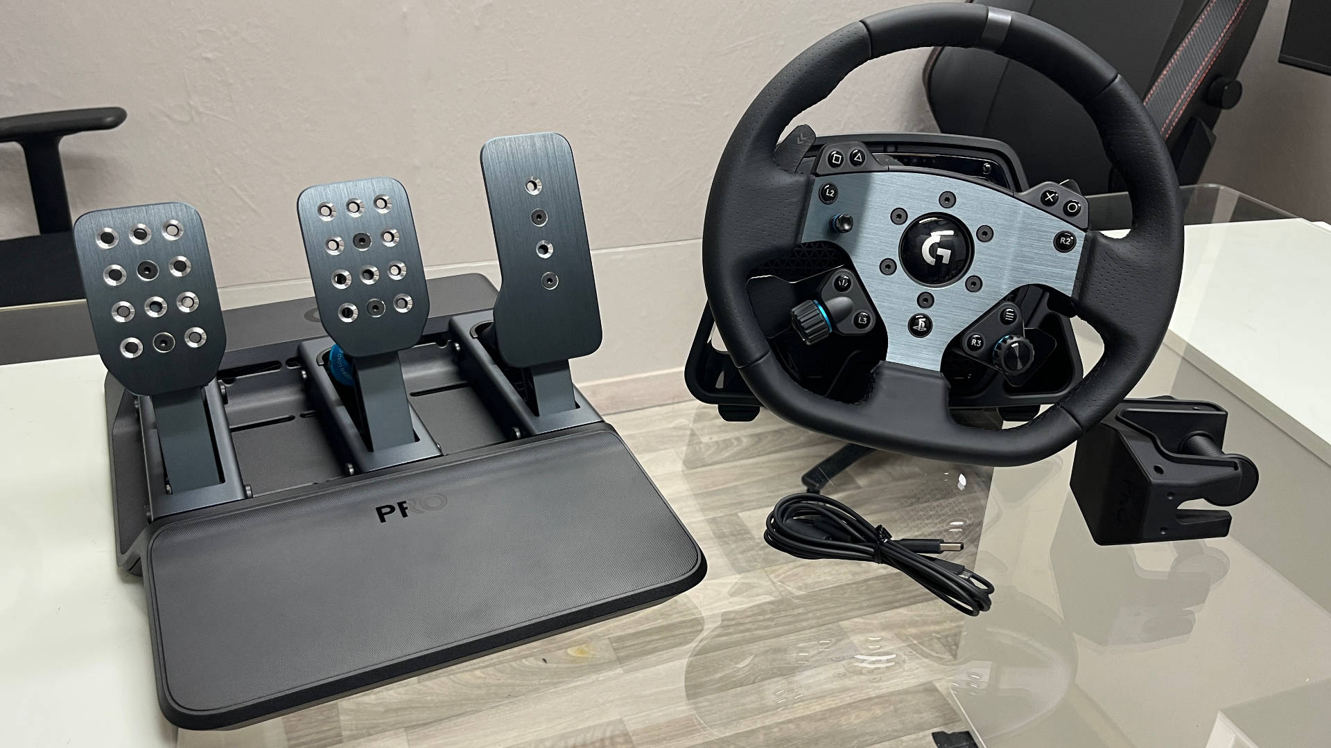 Simulation Automobile - Volant PC Console Siege Cockpit