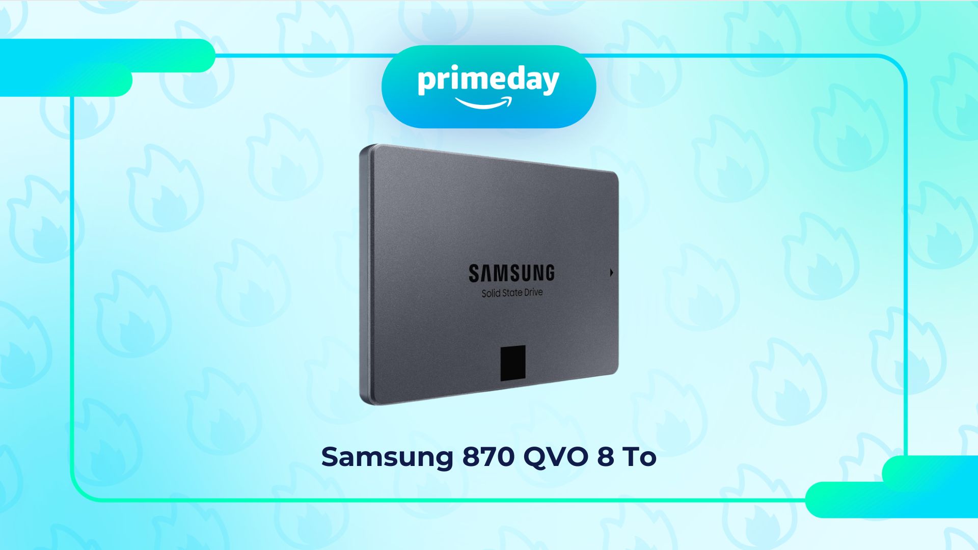 SSD Samsung 870 QVO SATA 2,5 - 8To