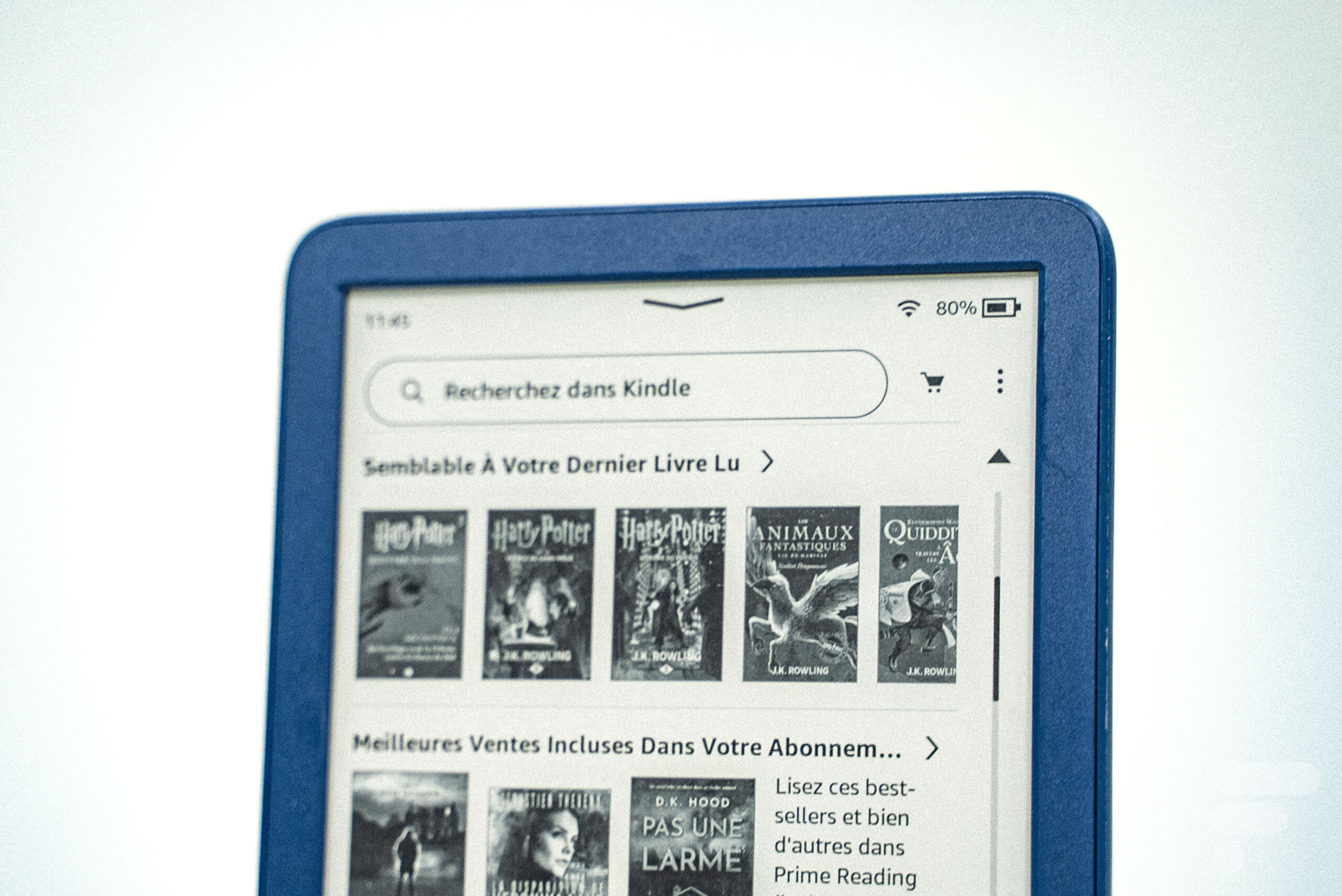 TEST - La liseuse Kindle d' passe en mode tactile