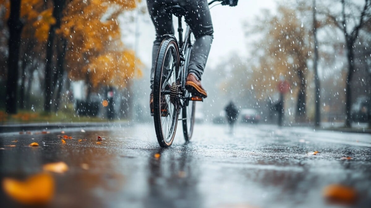 vélo automne