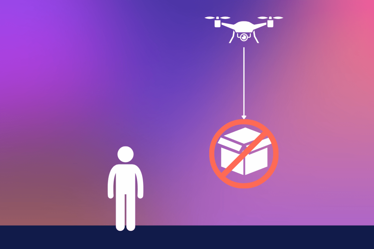 Les drones en France n'ont pas le droit de lâcher de charges