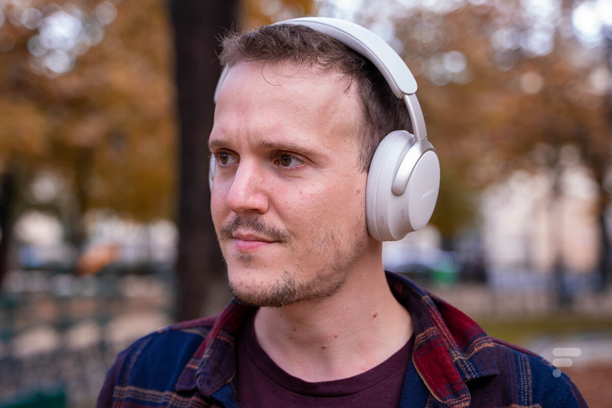Le casque Bose QuietComfort Ultra Headphones pour illustration