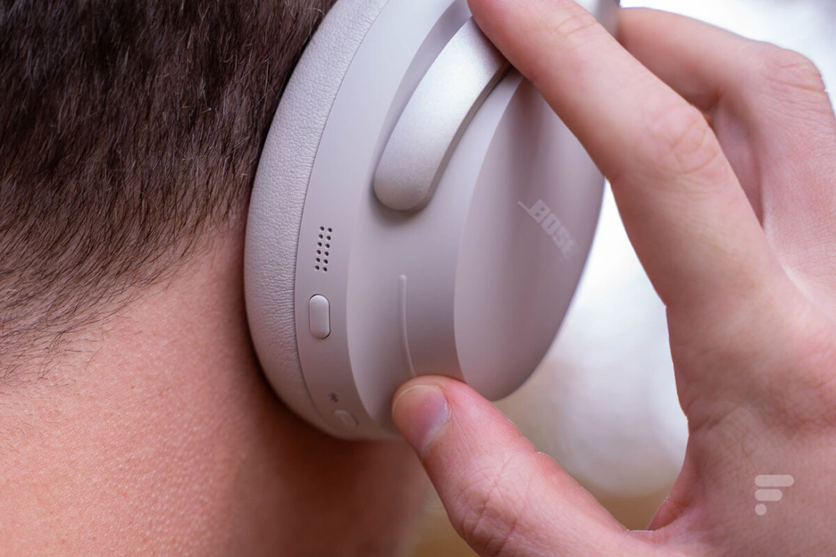 La bande de volume du casque Bose QuietComfort Ultra Headphones