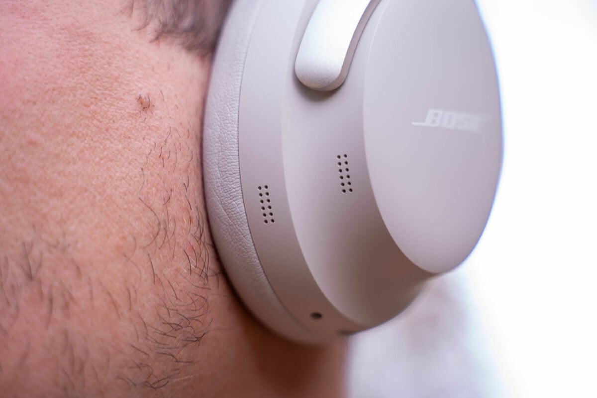 Les micros du casque Bose QuietComfort Ultra Headphones