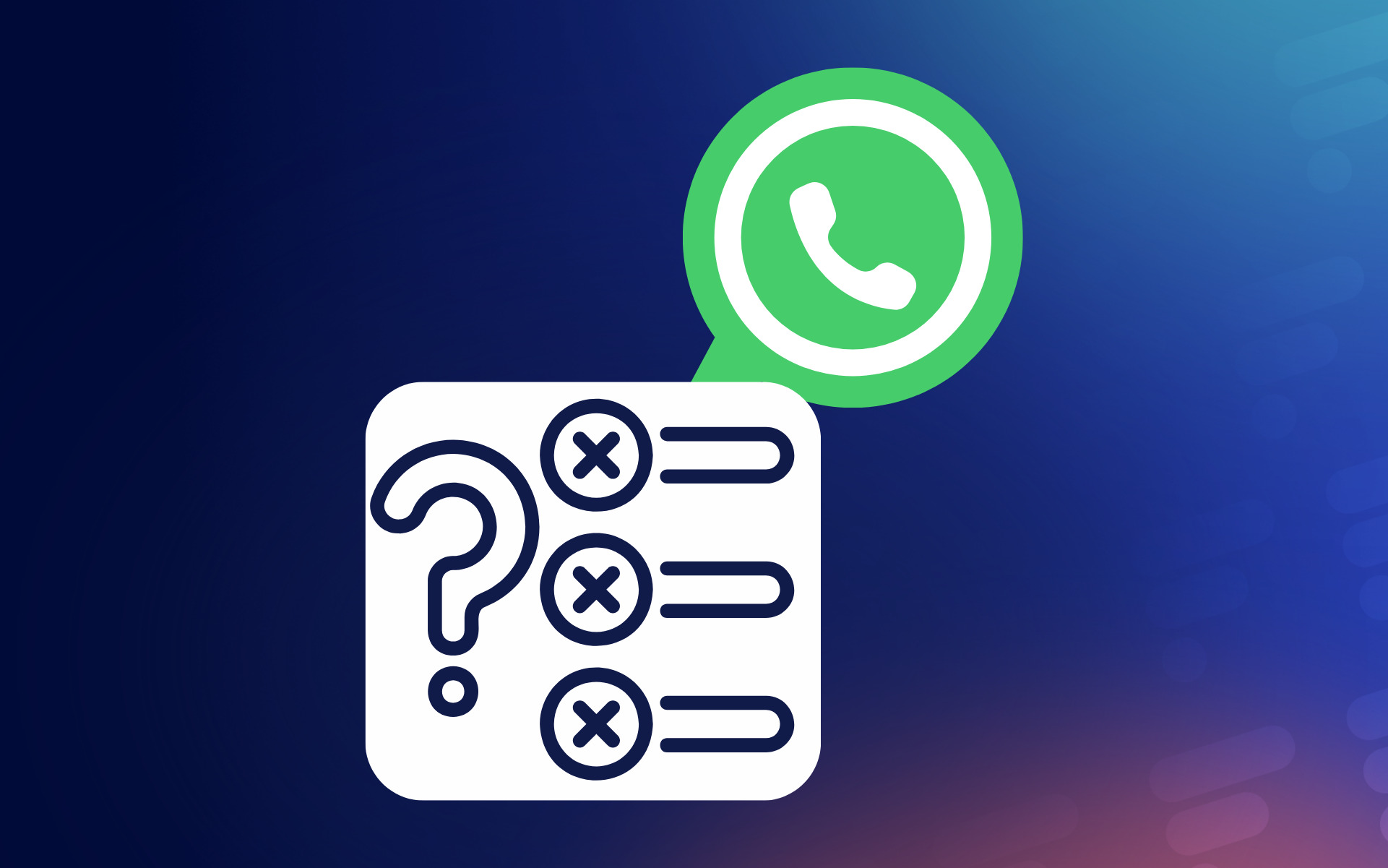 WhatsApp : comment créer un sondage dans une une discussion