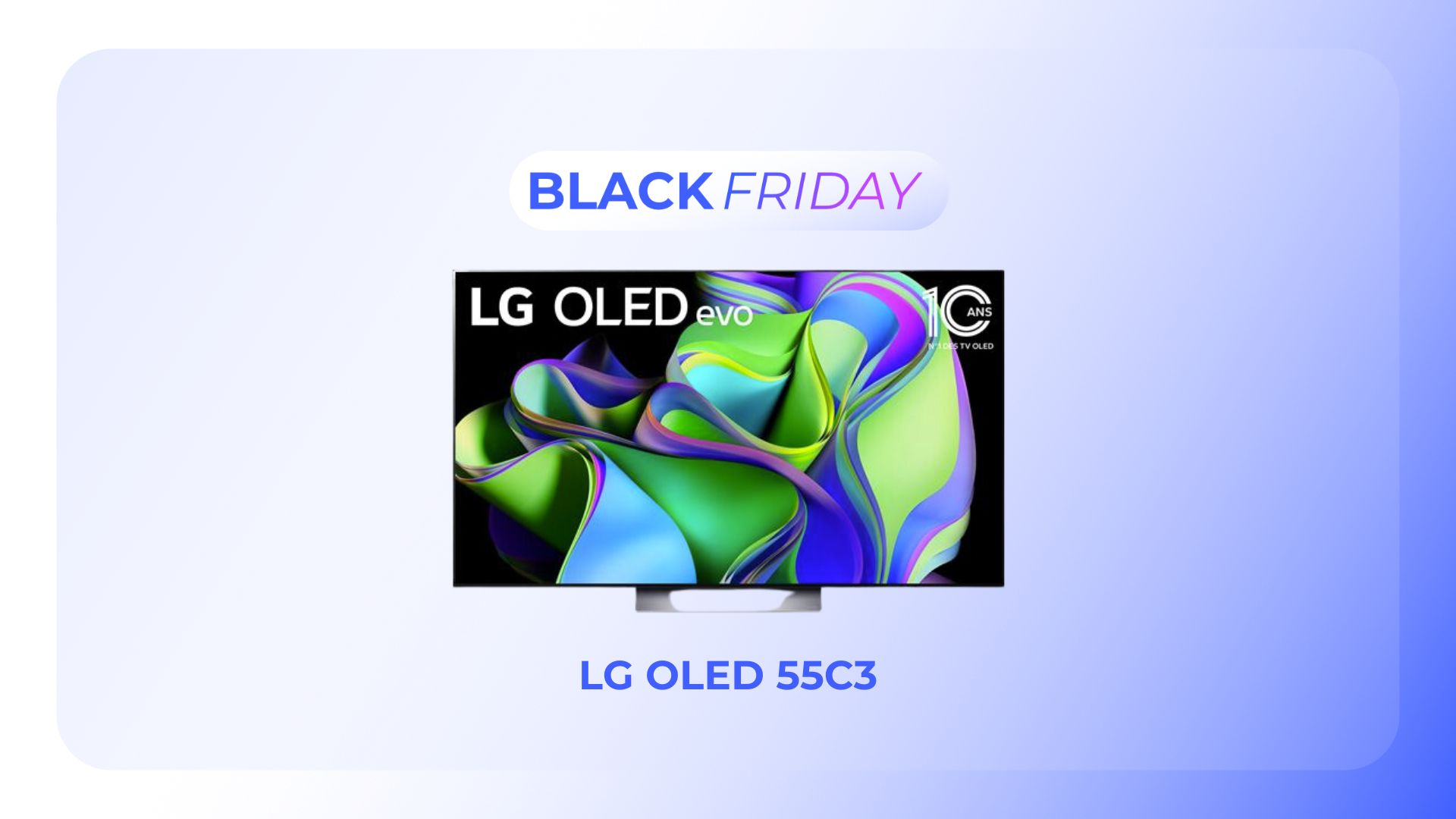 LG 55C3 : le meilleur TV 4K OLED passe de 2 099 € à 1 090 € avant le Black  Friday
