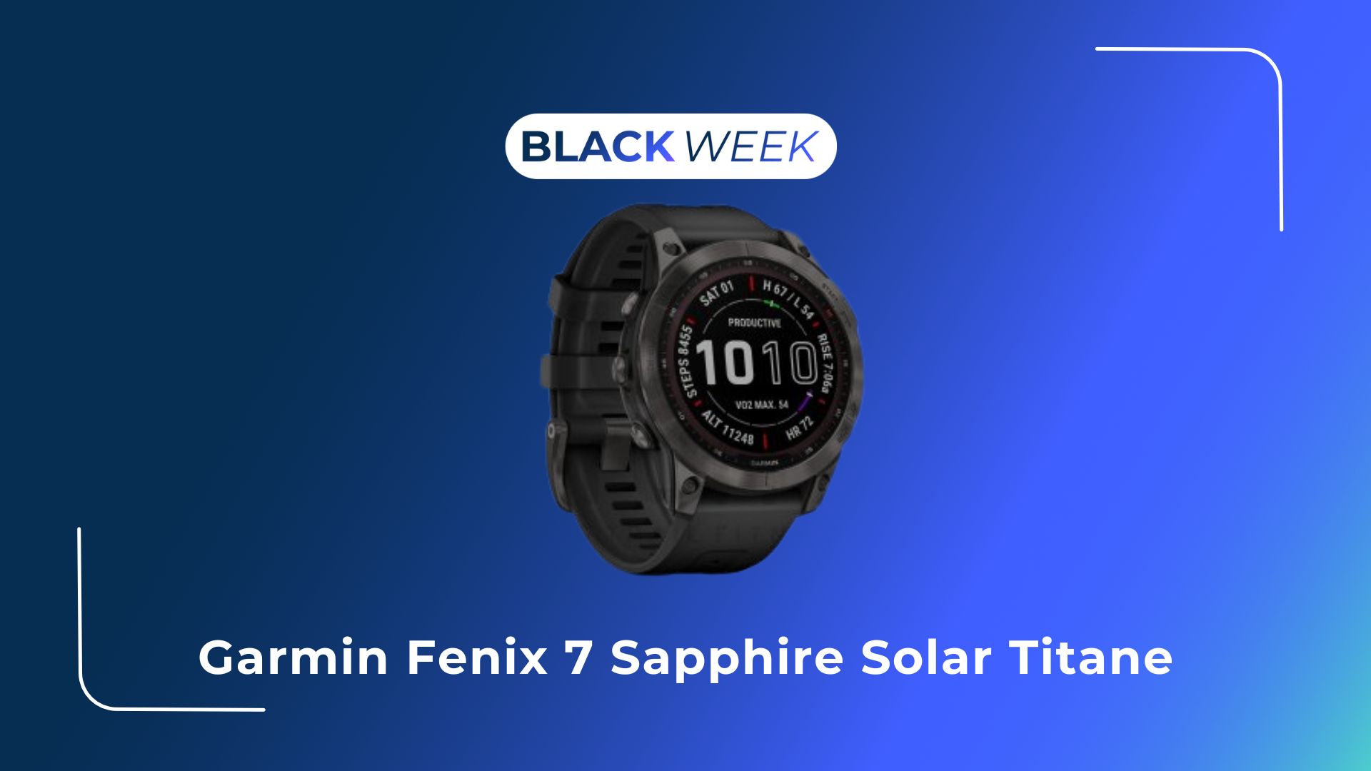 Soldes Garmin fēnix® 7X Sapphire Solar 2024 au meilleur prix sur