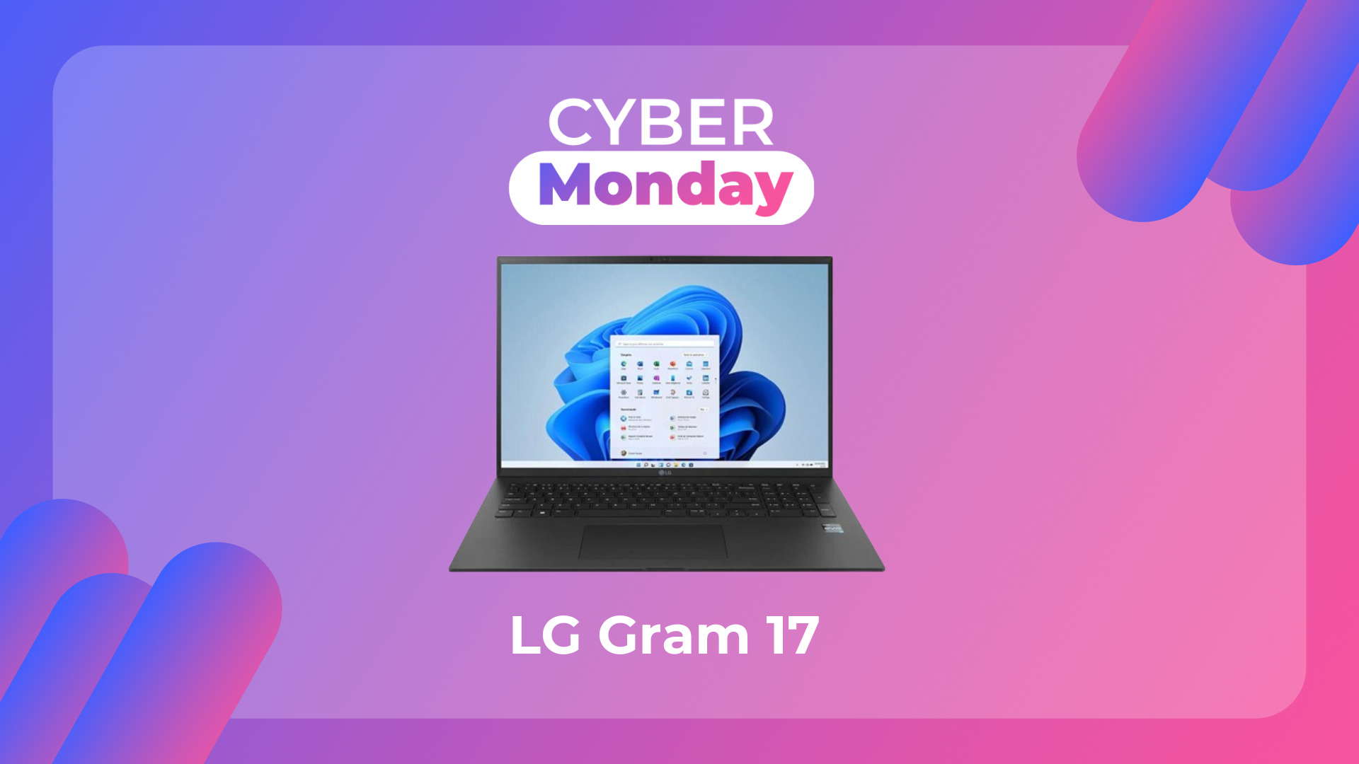 LG Gram 17 : ce grand laptop est aussi léger que son prix pendant le Cyber  Monday