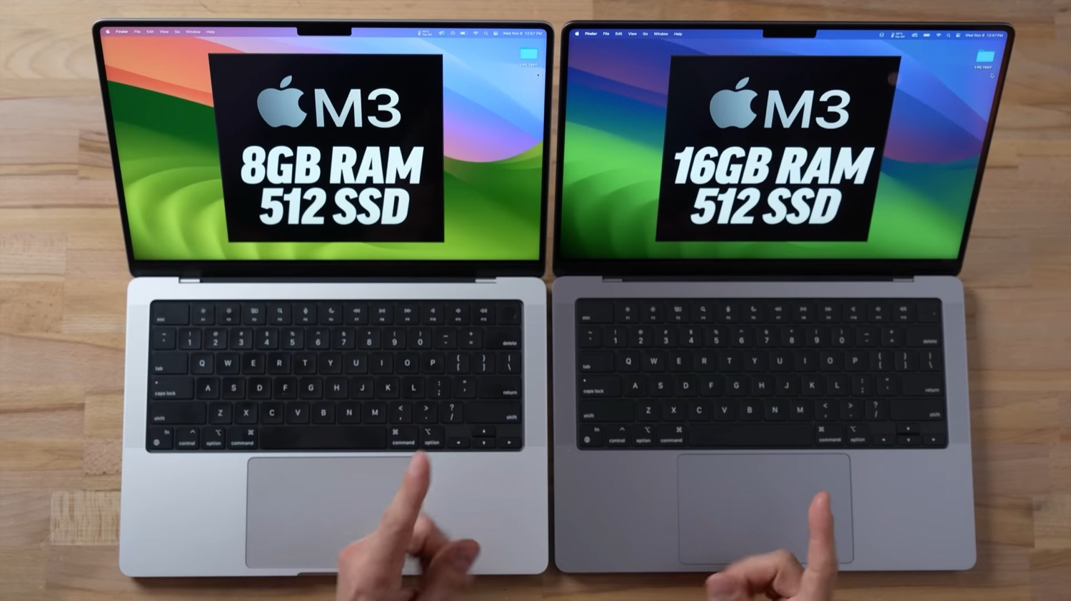8 GB di RAM, è un’opzione sufficiente per MacBook Pro M3?  No, secondo questi test