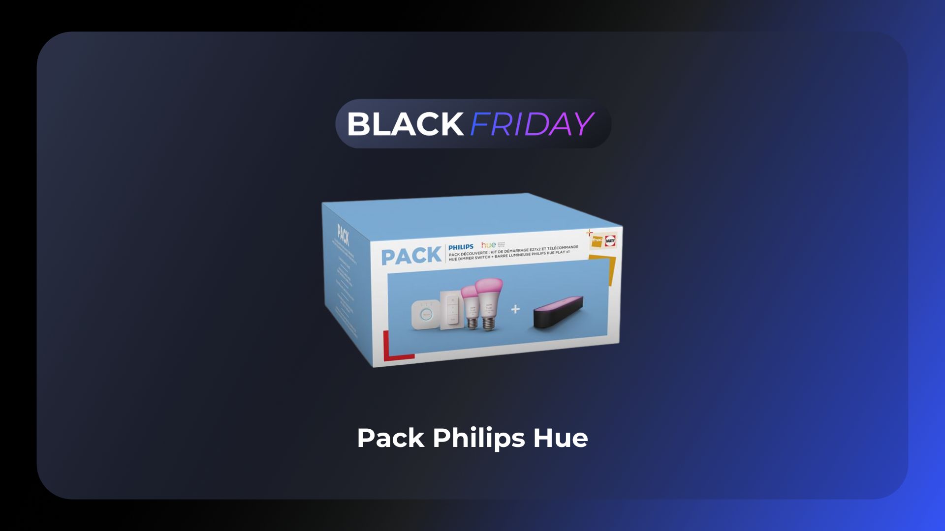 🔥 Bon plan : un pack Philips Hue Go avec le module pont est disponible à  79 euros