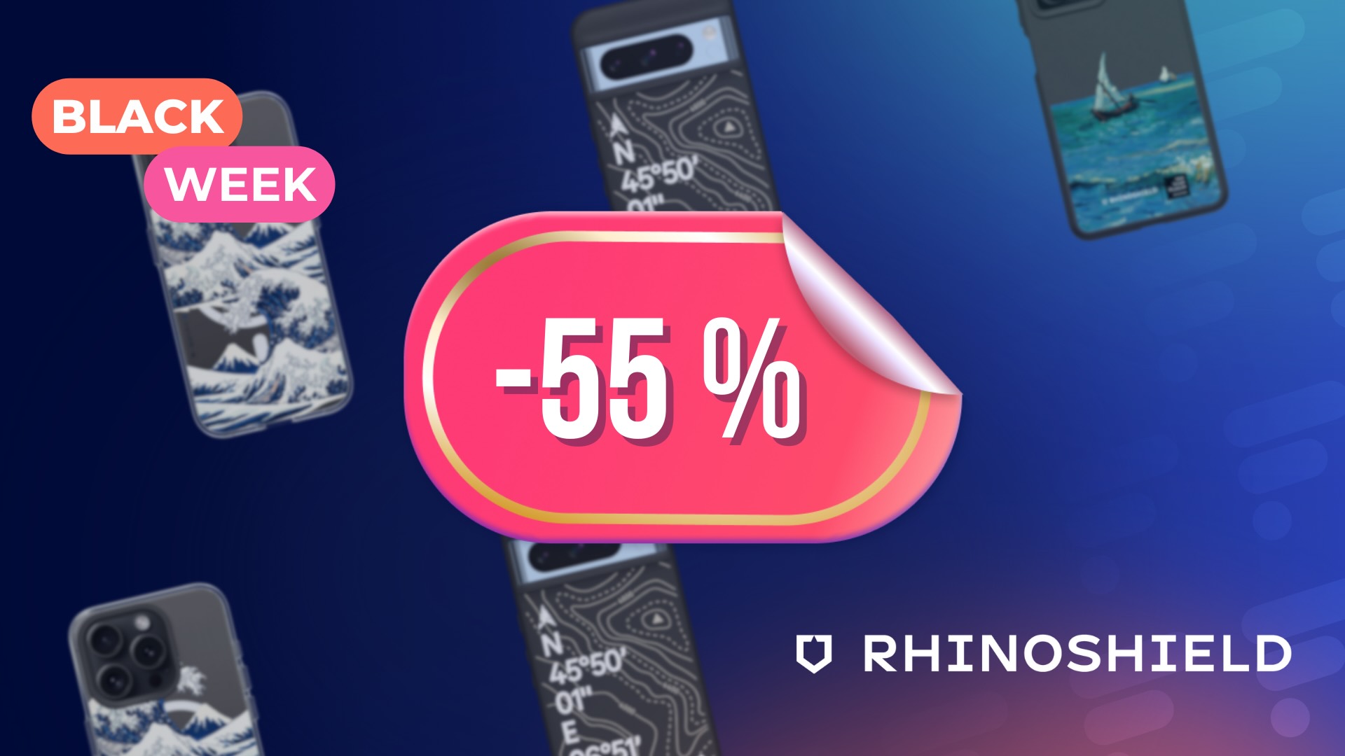 Jusqu'à 55 % de remise sur les coques Rhinoshield pendant le Black Friday :  un smartphone protégé à petit prix