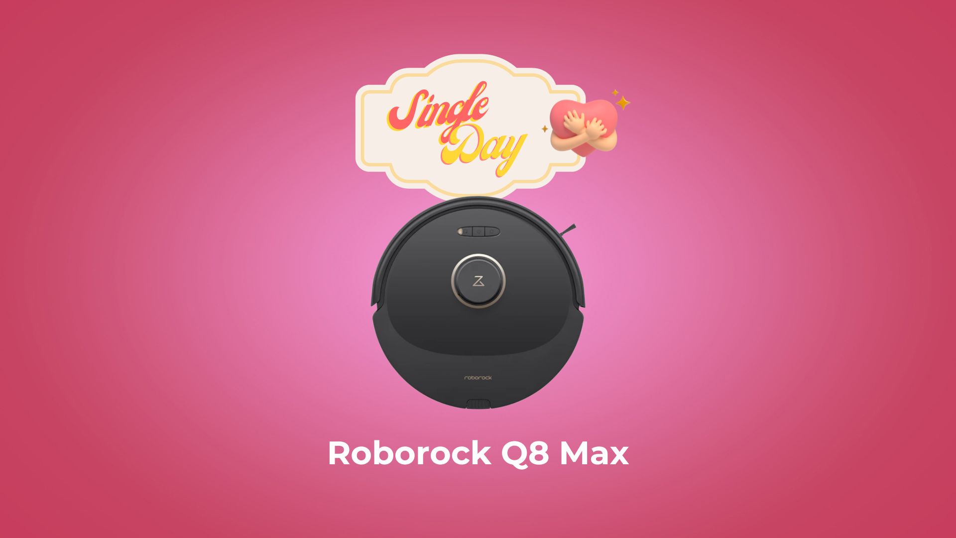 Aspirateur robot Roborock Robot Aspirateur Q8 Max Noir avec