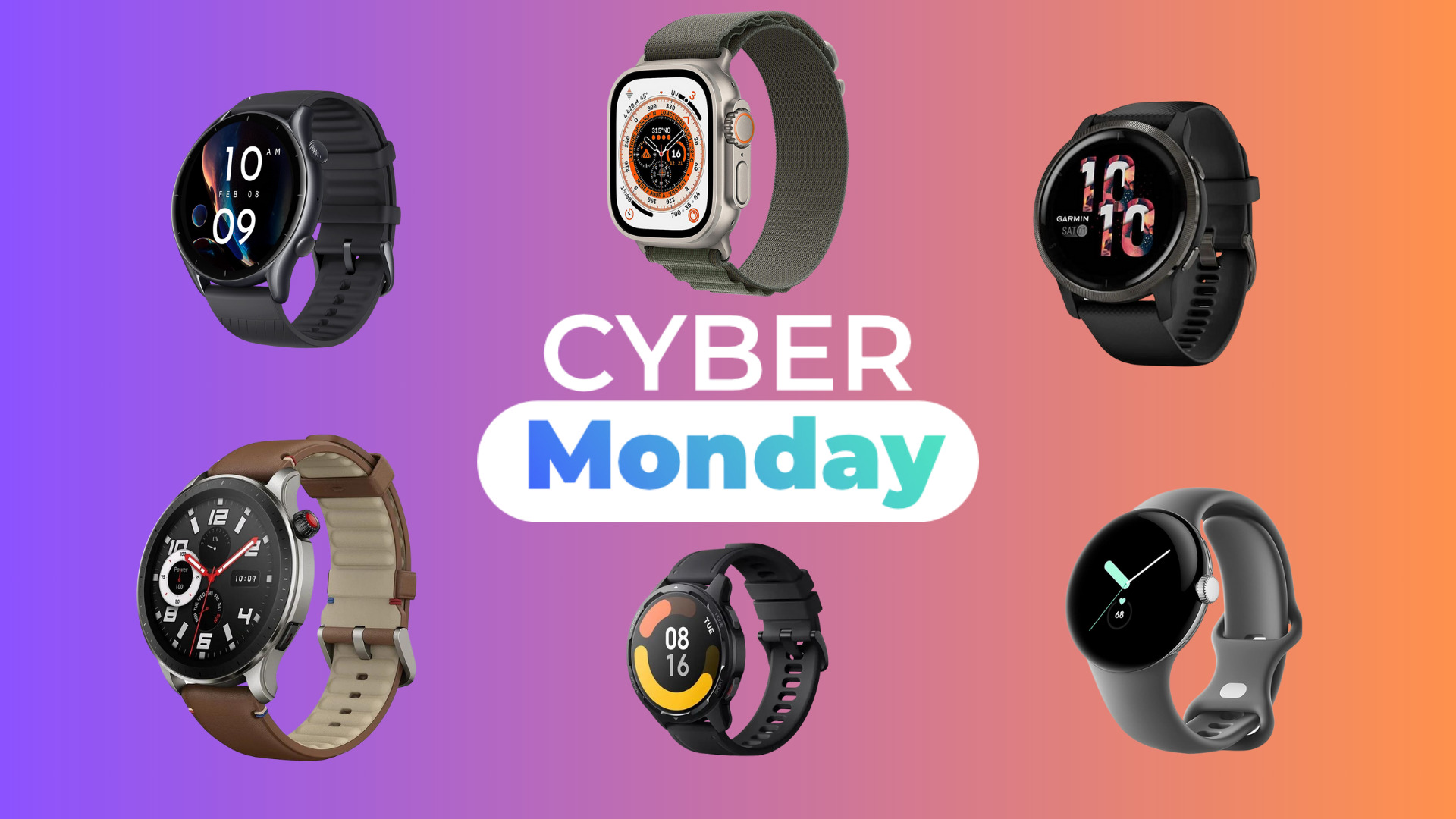 Les montres connectées sont à prix Black Friday pendant ce Cyber Monday  avec des Apple, Samsung, Google et bien d'autres ! 