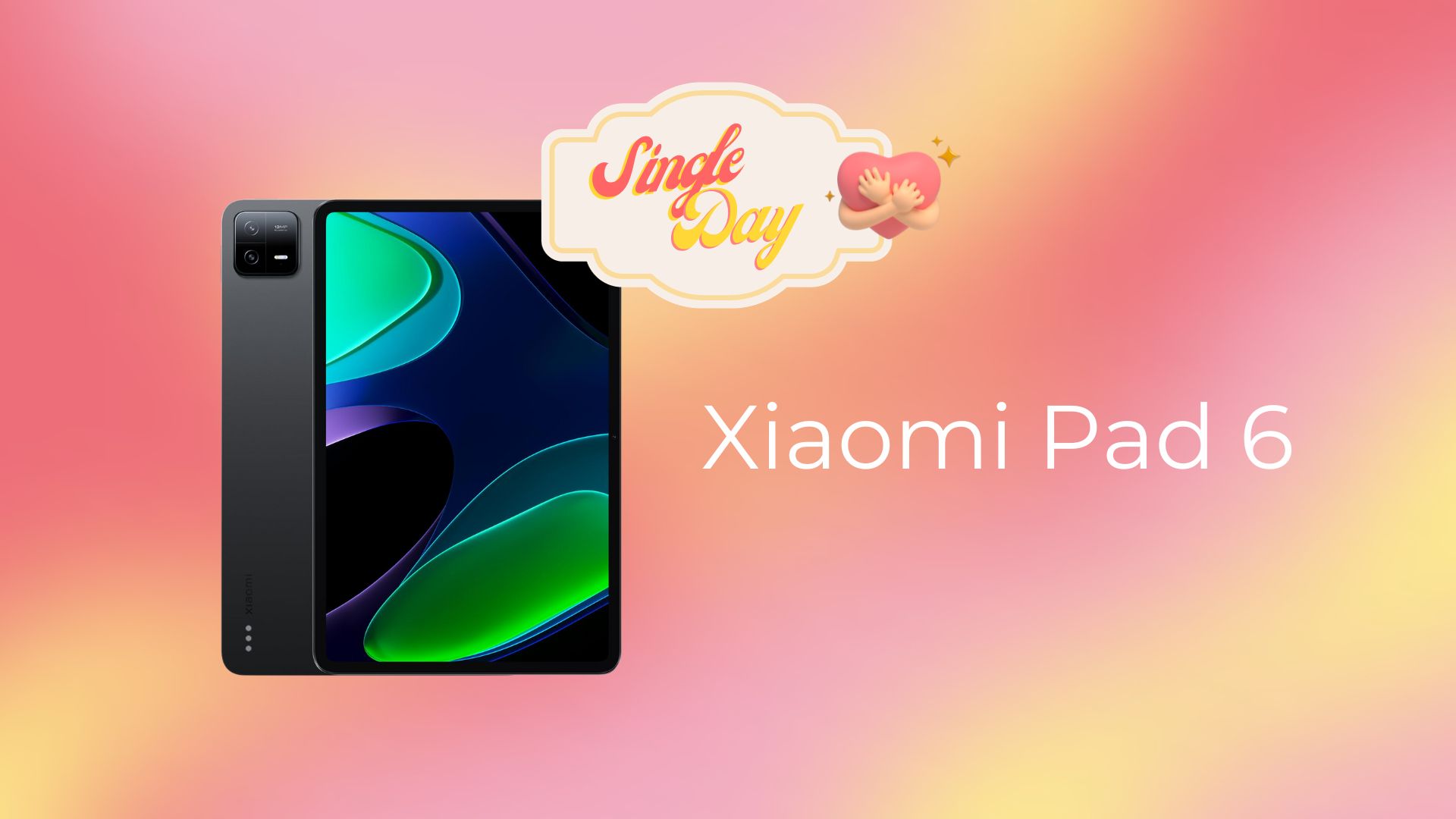 La tablette Xiaomi Pad 6 est à un petit prix pour le Singles' Day