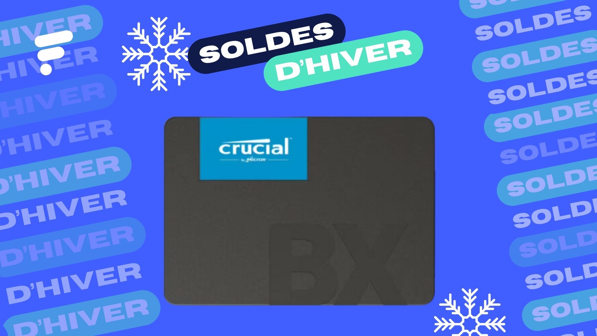 Le SSD Crucial BX500 1 To est disponible à tout petit prix chez