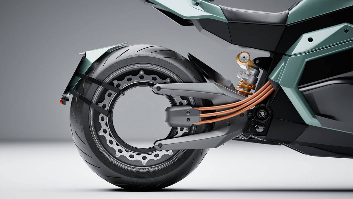 Cette moto électrique promet une sécurité maximale grâce à l'IA