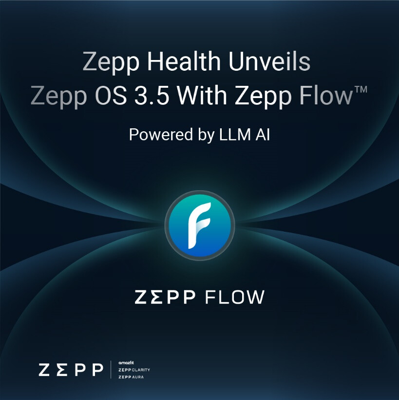 Amazfit integrates its AI-based Zepp Flow assistant into its connected watches