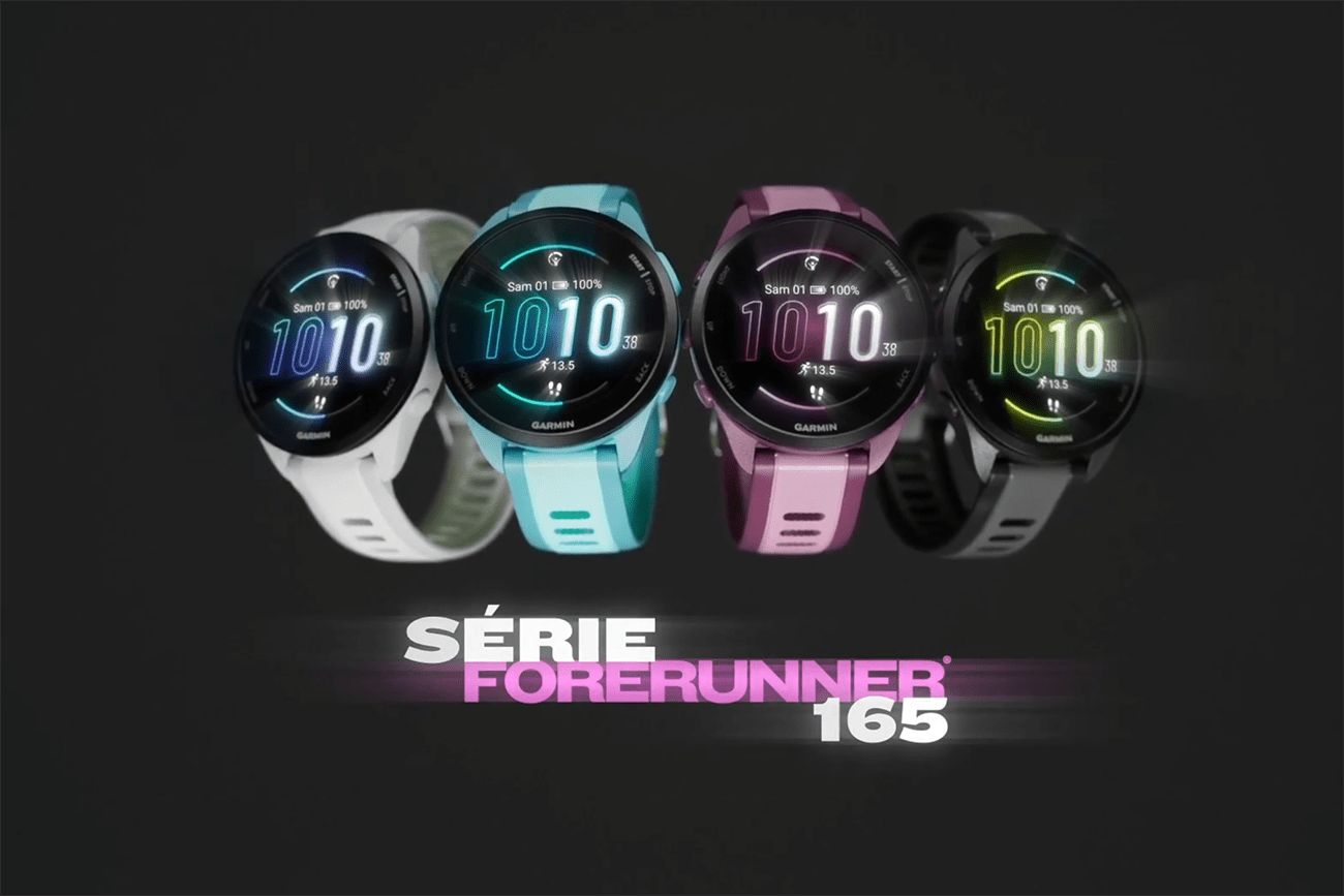 Forerunner 165 Garmin lance sa montre de running cran Oled la