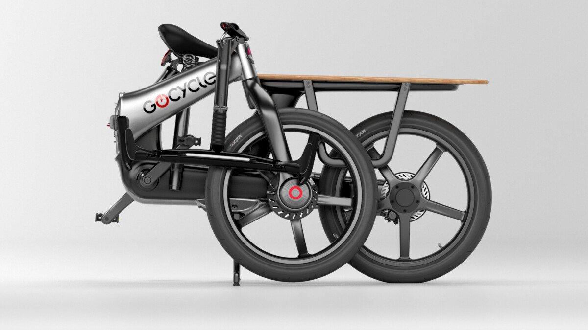Gocycle CX+ foldable cargo bike