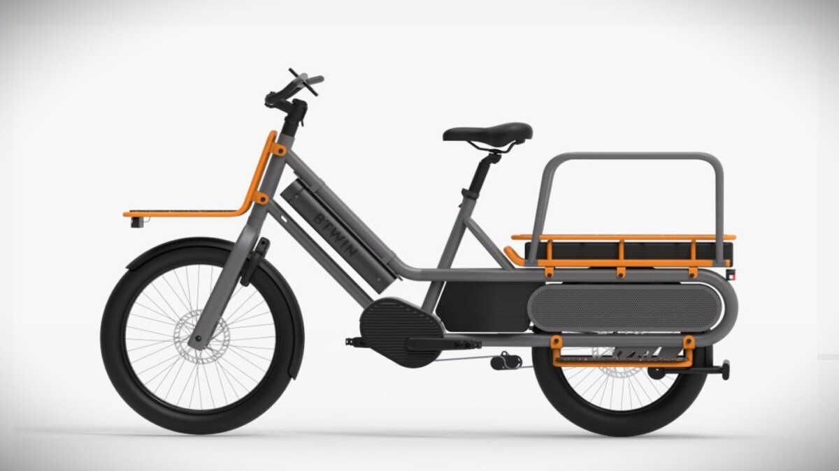Decathlon vélo cargo électrique R500E 2024