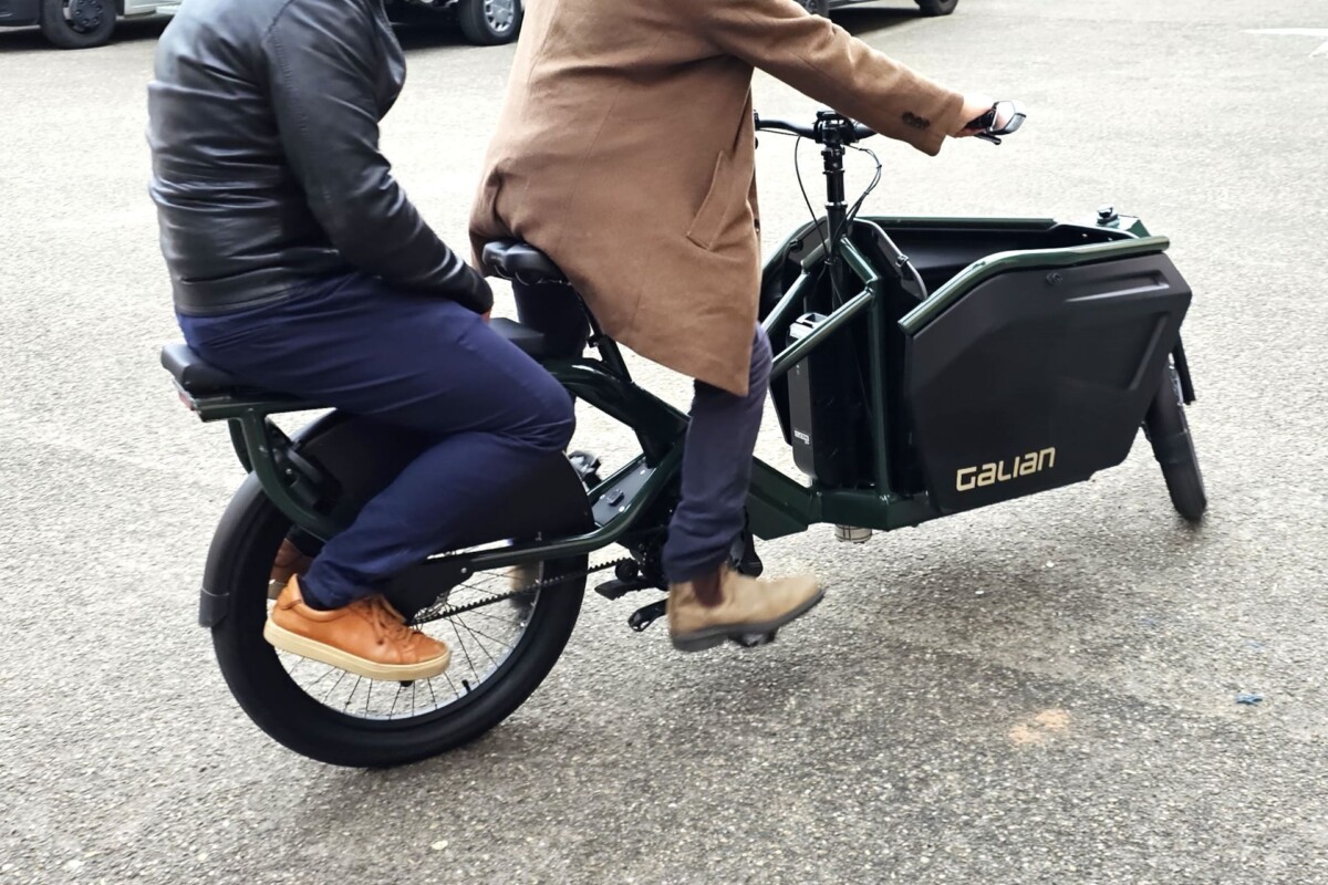 Galian cargo bike load