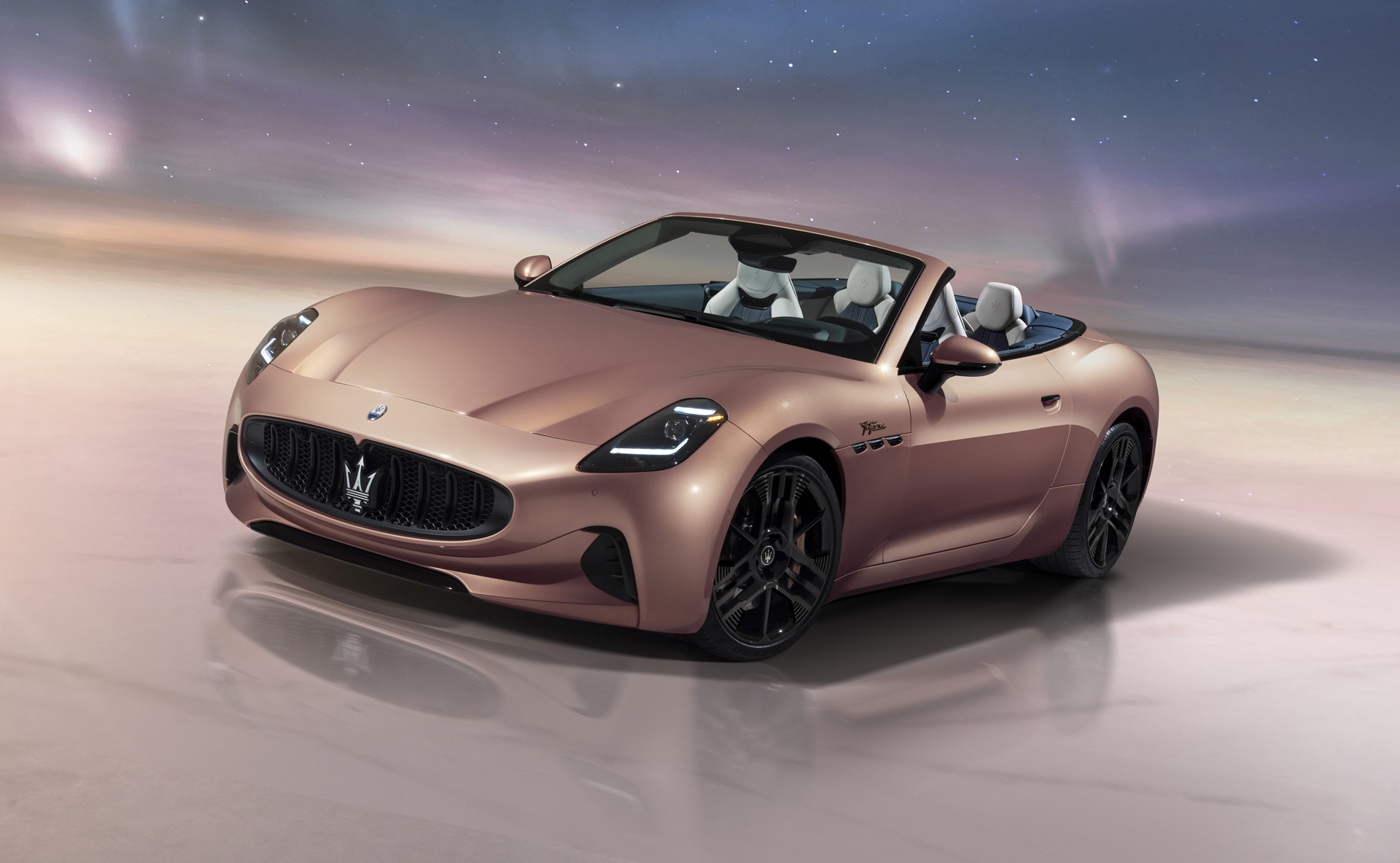 Voici la voiture électrique décapotable la plus rapide du marché : la Maserati GranCabrio Folgore