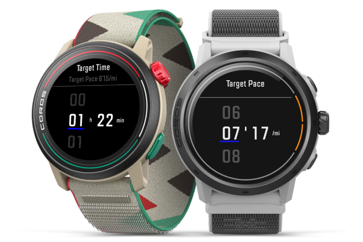 The Virtual Pacer on Coros watches
