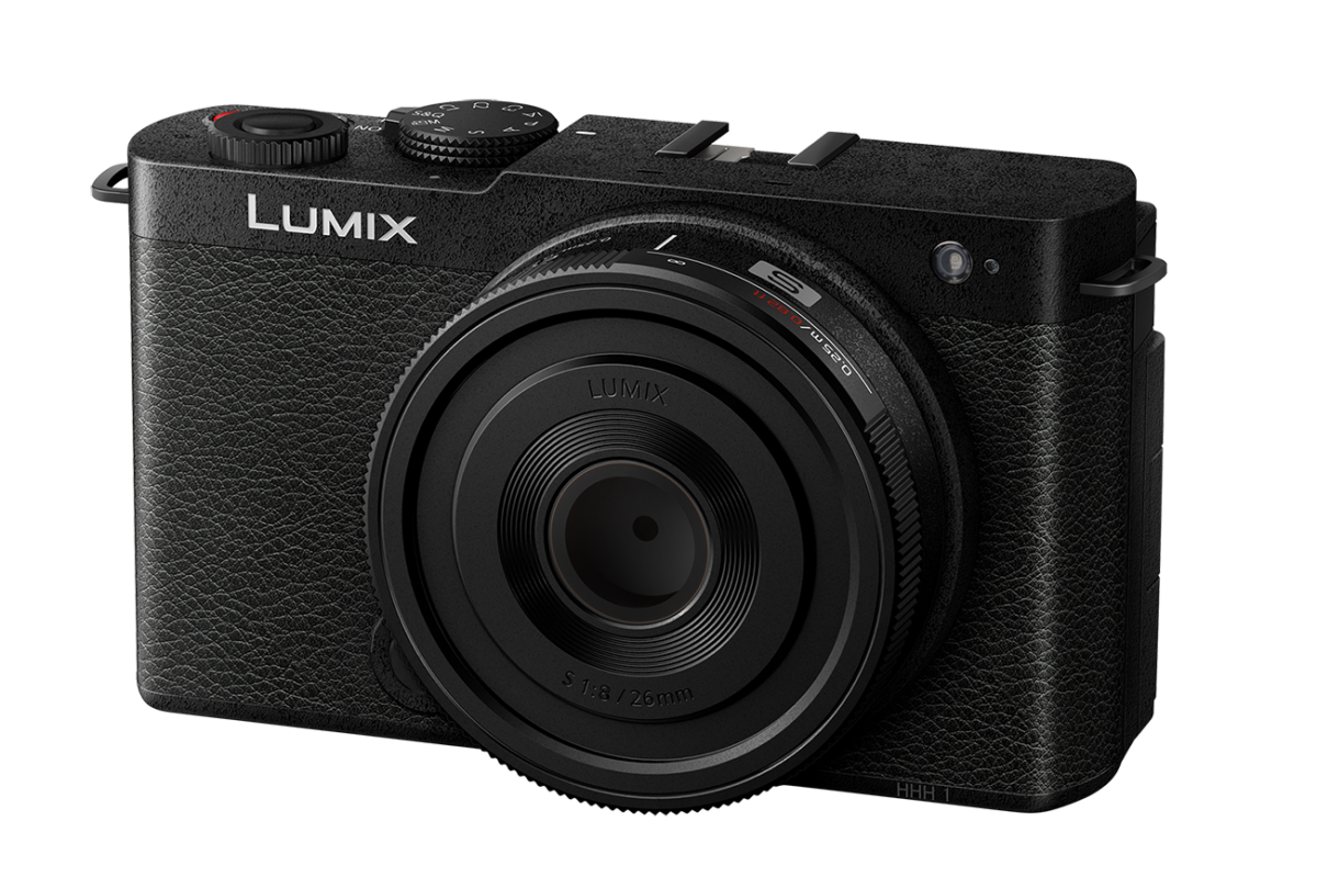 Le Lumix S9 avec l'objectif 26 mm