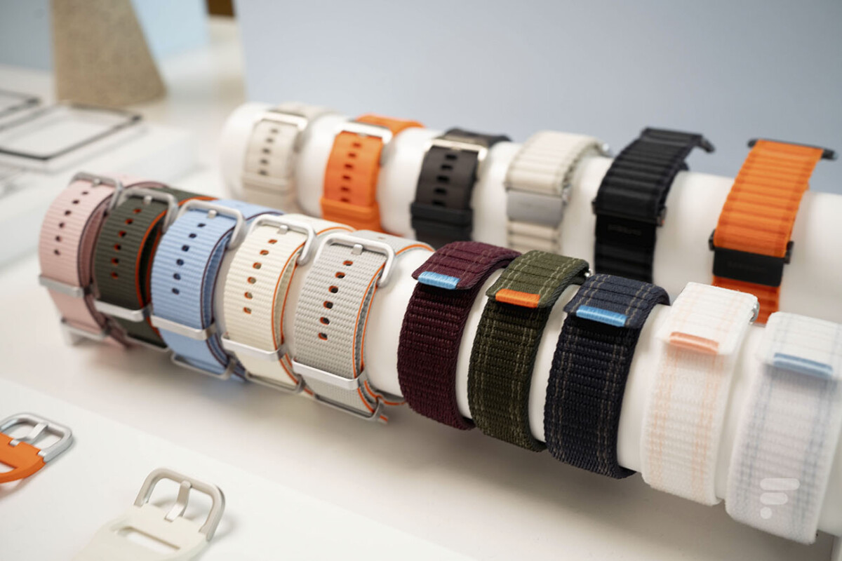Les bracelets de la Samsung Galaxy Watch Ultra