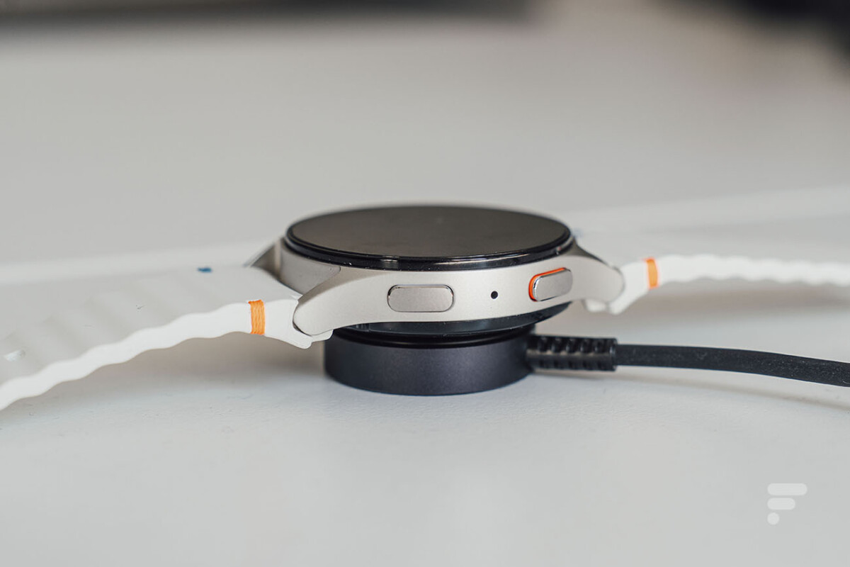 La recharge de la Samsung Galaxy Watch 7