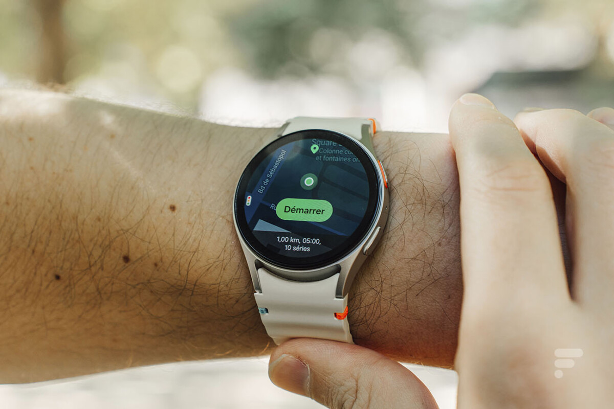 La Samsung Galaxy Watch 7 est dotée d'une puce GPS double fréquence