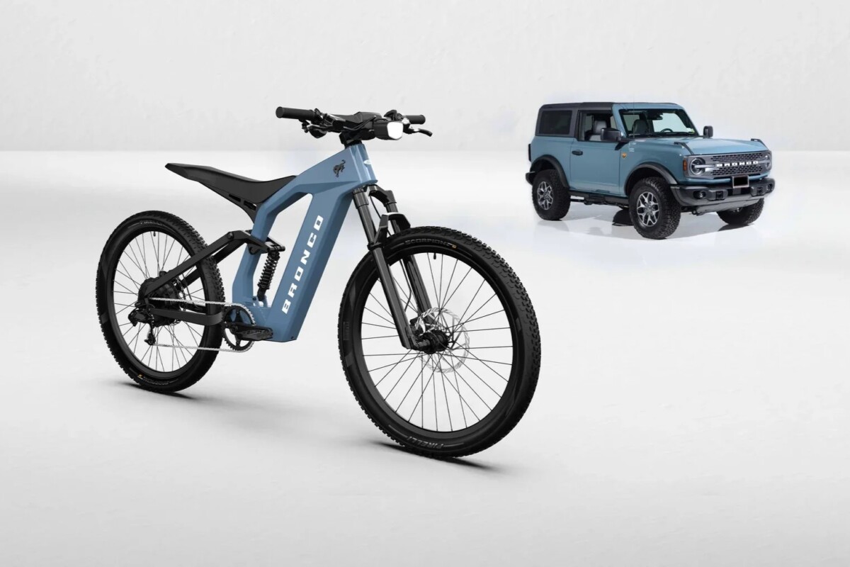 Ford Bronco vélo électrique 2024