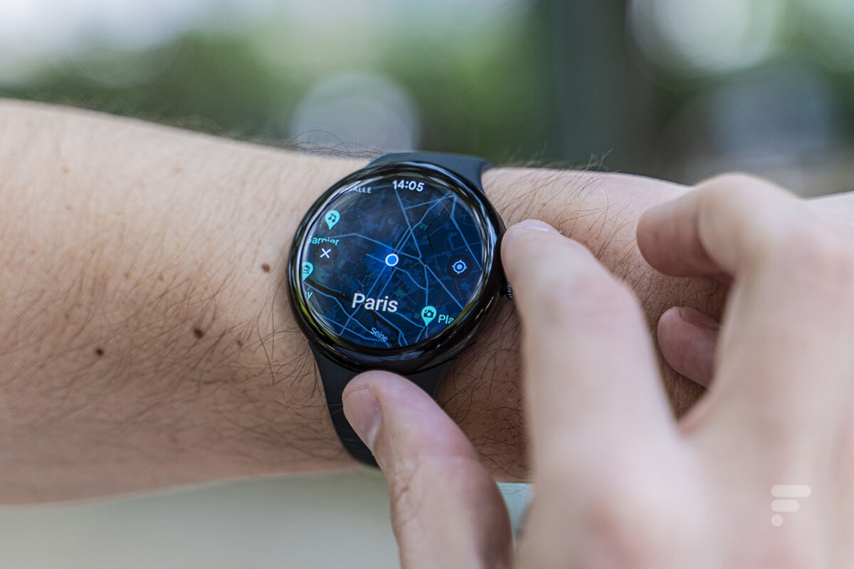 La Pixel Watch 3 XL (45 mm) est dotée d'une puce GPS