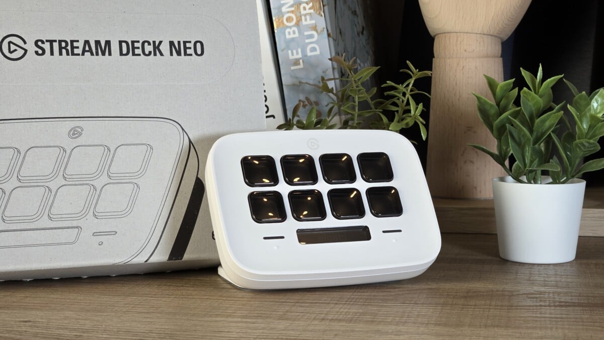 Stream Deck Neo clavier gaming streaming