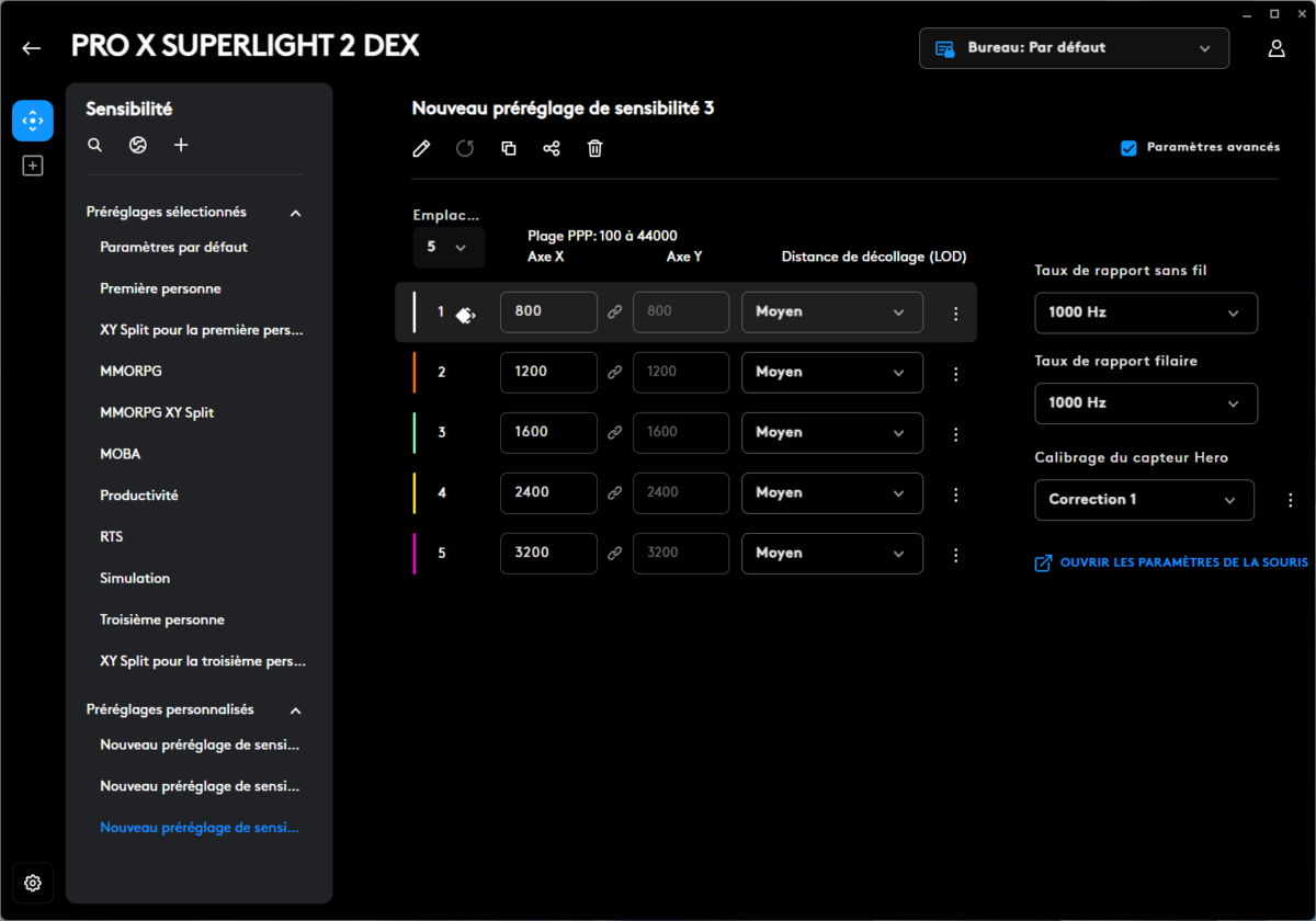 Logitech G Pro X Superlight 2 DEX