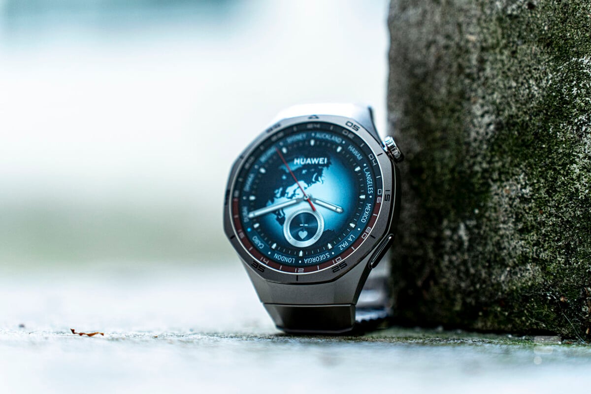 L'écran de la Huawei Watch GT 5 Pro