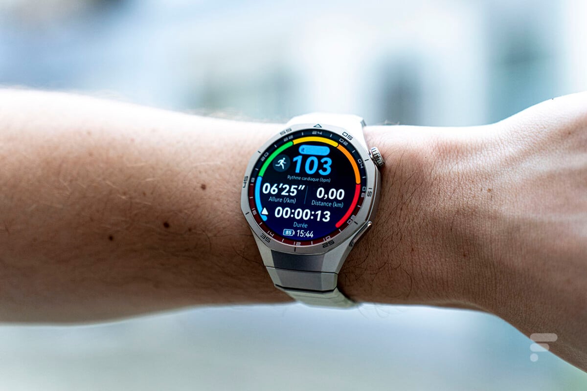 Le suivi d'entraînement de la Huawei Watch GT 5 Pro