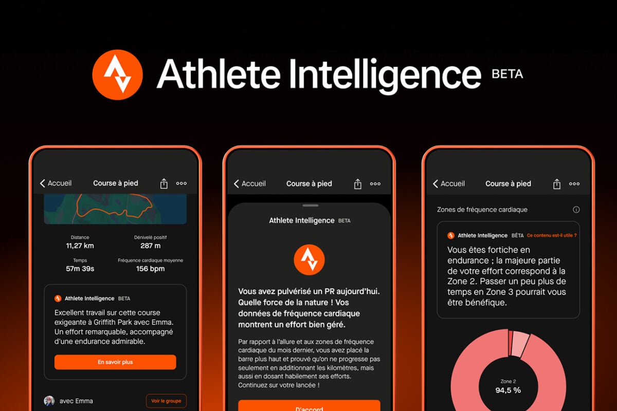 La fonction Athlete Intelligence sur Strava