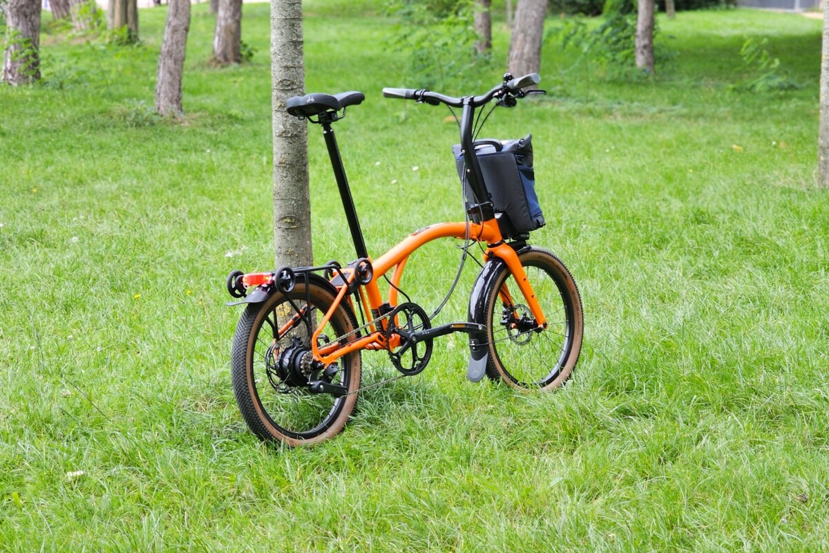 Brompton Electric G Line essai arrière